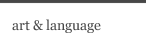 art & language